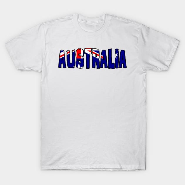 Australia T-Shirt by Design5_by_Lyndsey